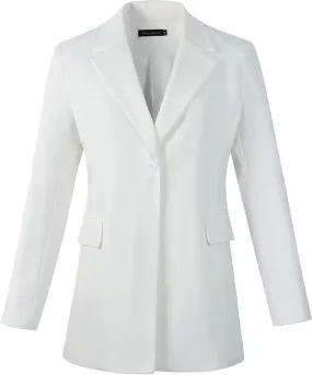 Beninos Womens Long Sleeve Blazers Business Casual Solid Lightweight Suit Jacket Office Blazer