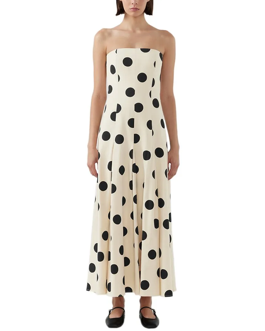 Bird & Knoll Marcello Strapless Dress