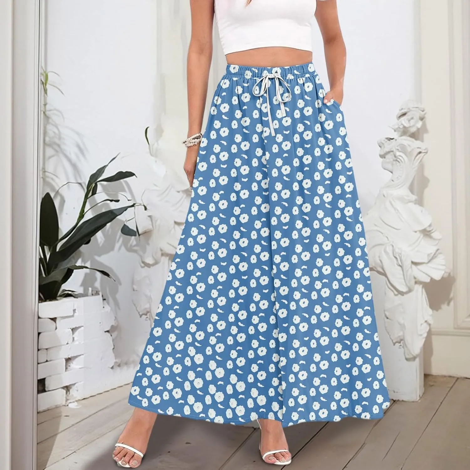 Maxi Women's Skirts, Summer Casual Elegantes Beach Vacation Womens Skirts