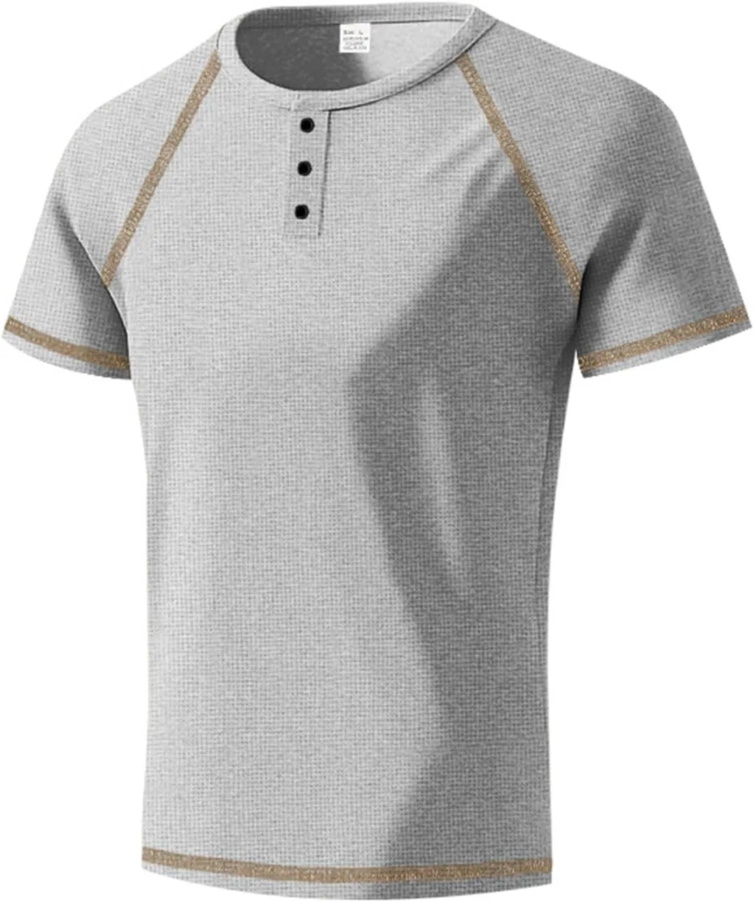 Pique Polo Shirts for Men 2025 Stylish Fitted Raglan Muscle T-Shirts Retro Moisture Wicking Sport Workout Tee Tops