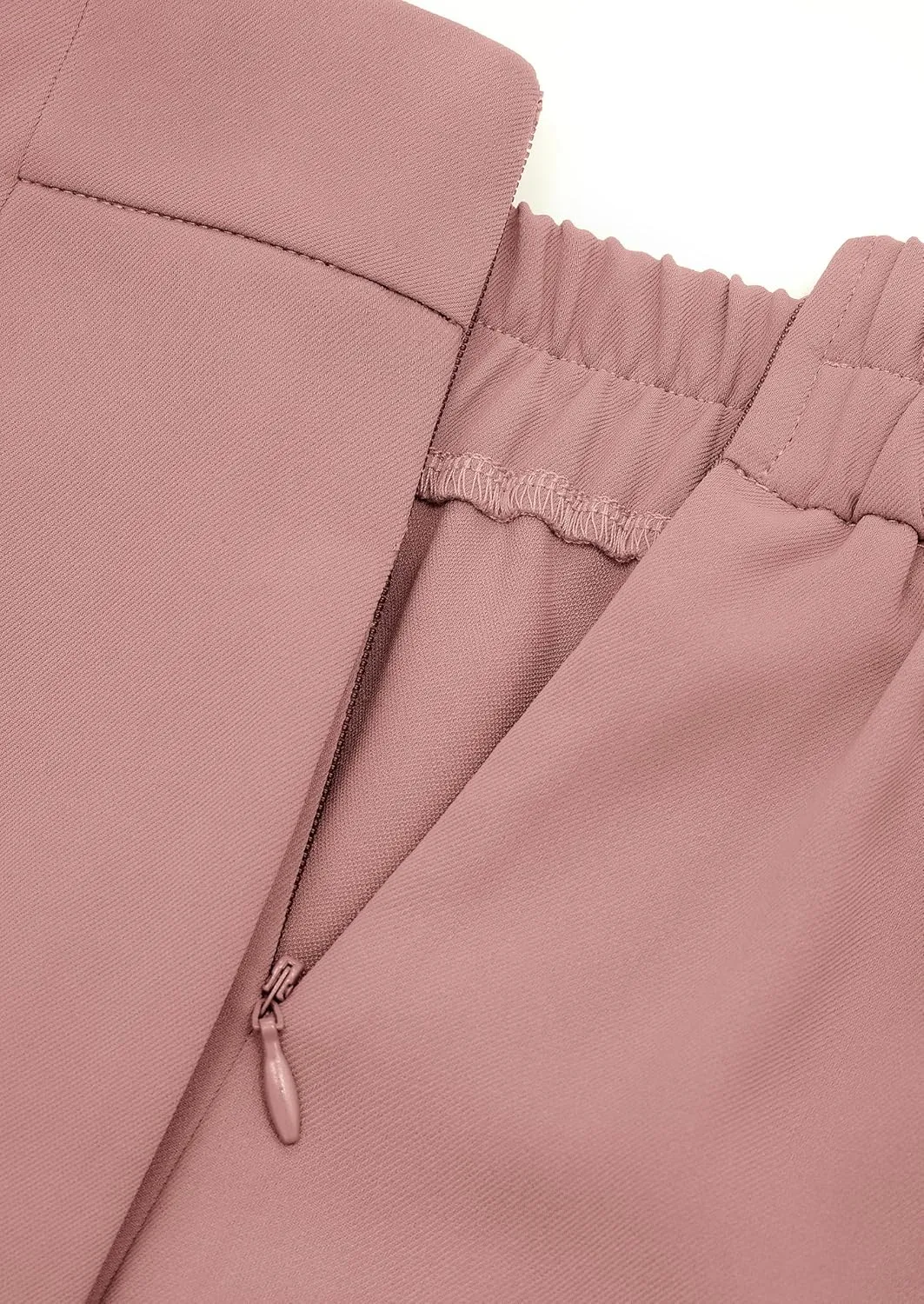PRETTYGARDEN Women's Wide Leg Dressy Pants High Waisted Fashion Business Casual Work Office Trousers Palazzo Pant