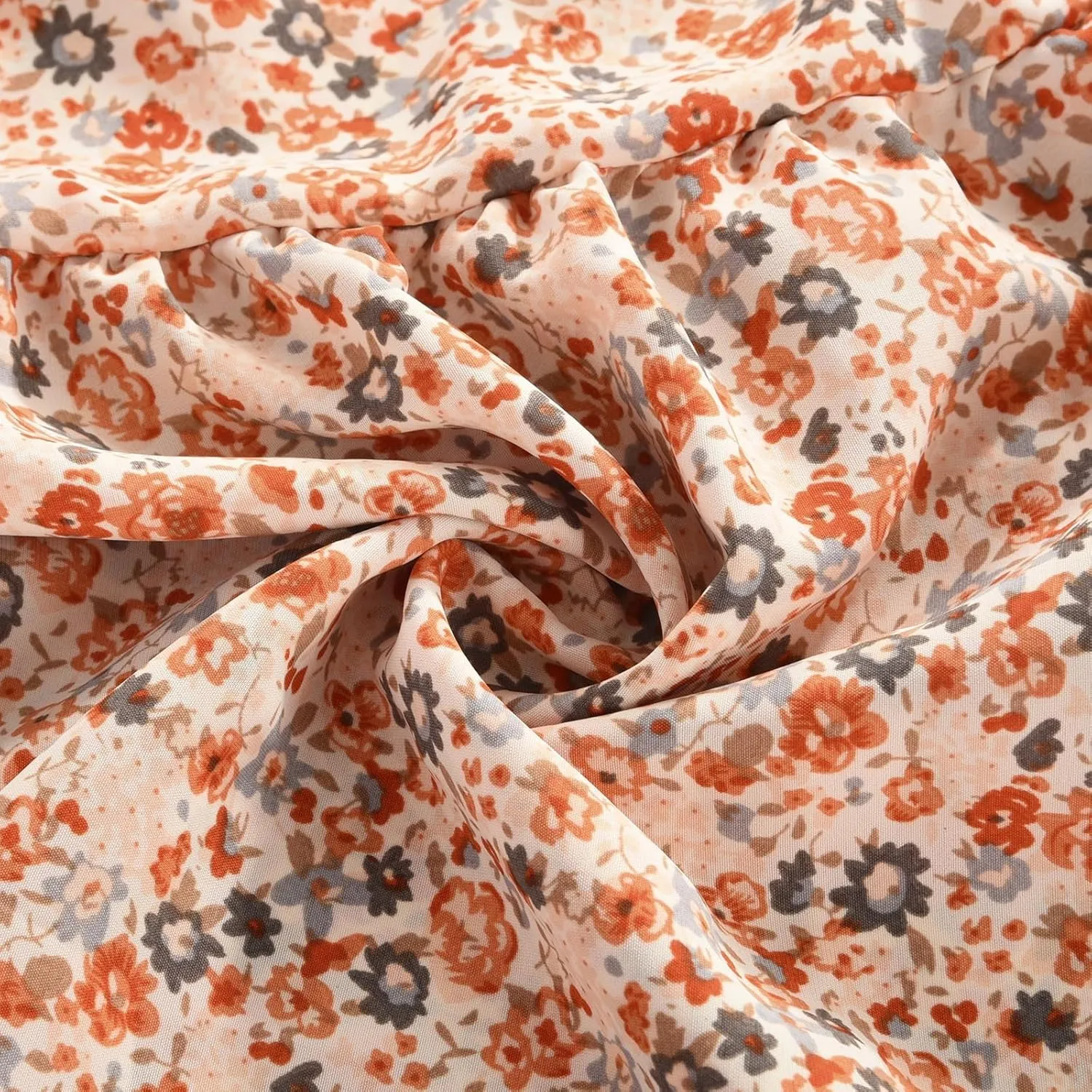 Skirts for Women 2024 Elegant Swiss Dot Stretch High Waist Boho Skirts Summer Causal Floral Print A-Line Maxi Skirts