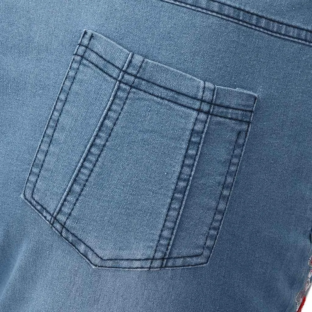Womens Flared Bell Bottom Jeans Classic Flared Ankle Jeans Casual Pull On Stretch Jeggings with Pockets