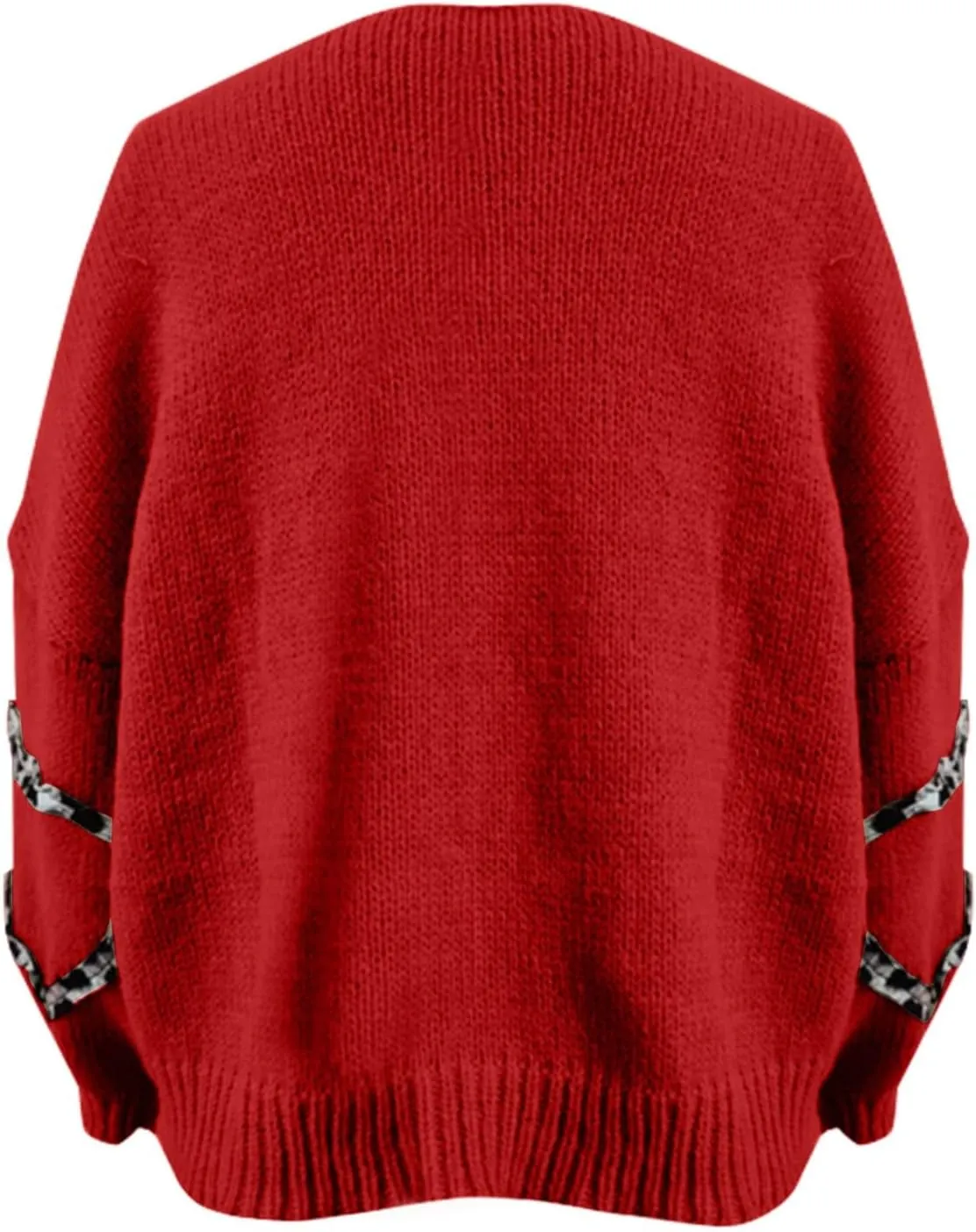 Women's Knit Cardigans 2024 Oversized Chunky Cardigan Sweaters Fall Fashion Open Front Knit Long Sleeve Cardigans